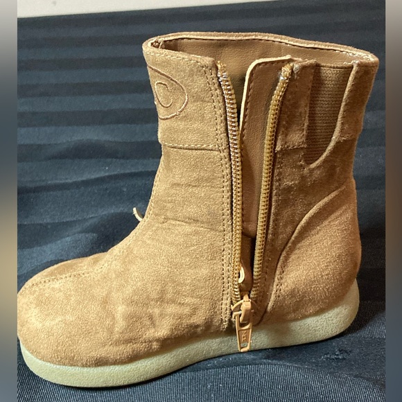 The Children’s Place Kids side zip short boots with tassels - Picture 5 of 9